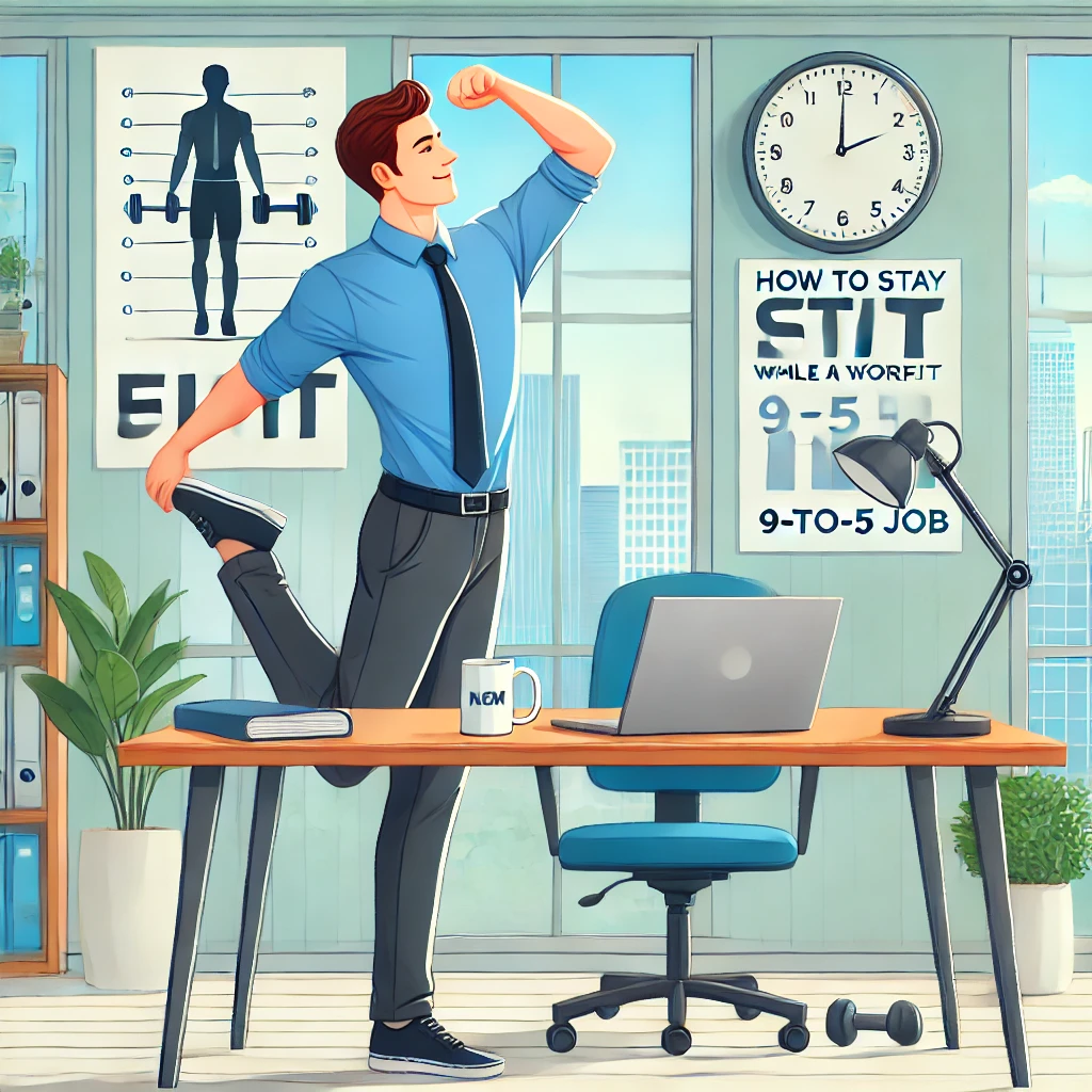 How to Stay Fit While Working a 9-to-5 Job